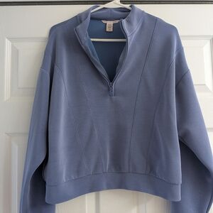 Victoria's Secret Blue Cowl Neck Top